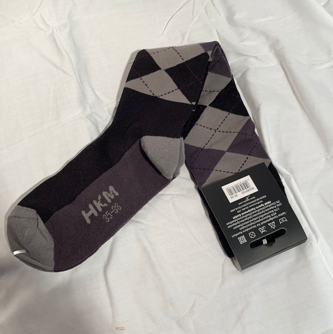 Riding Socks-Check Classico