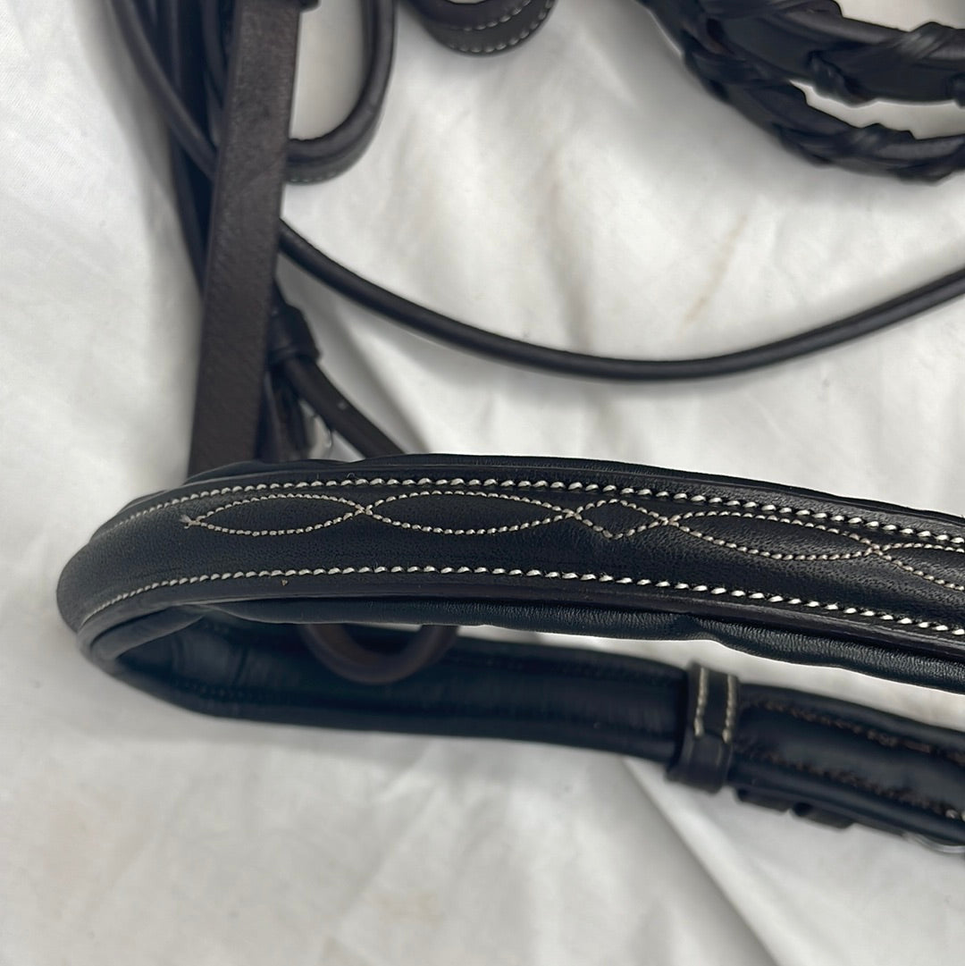 Ovation Havana Fancy Stitched Bridle