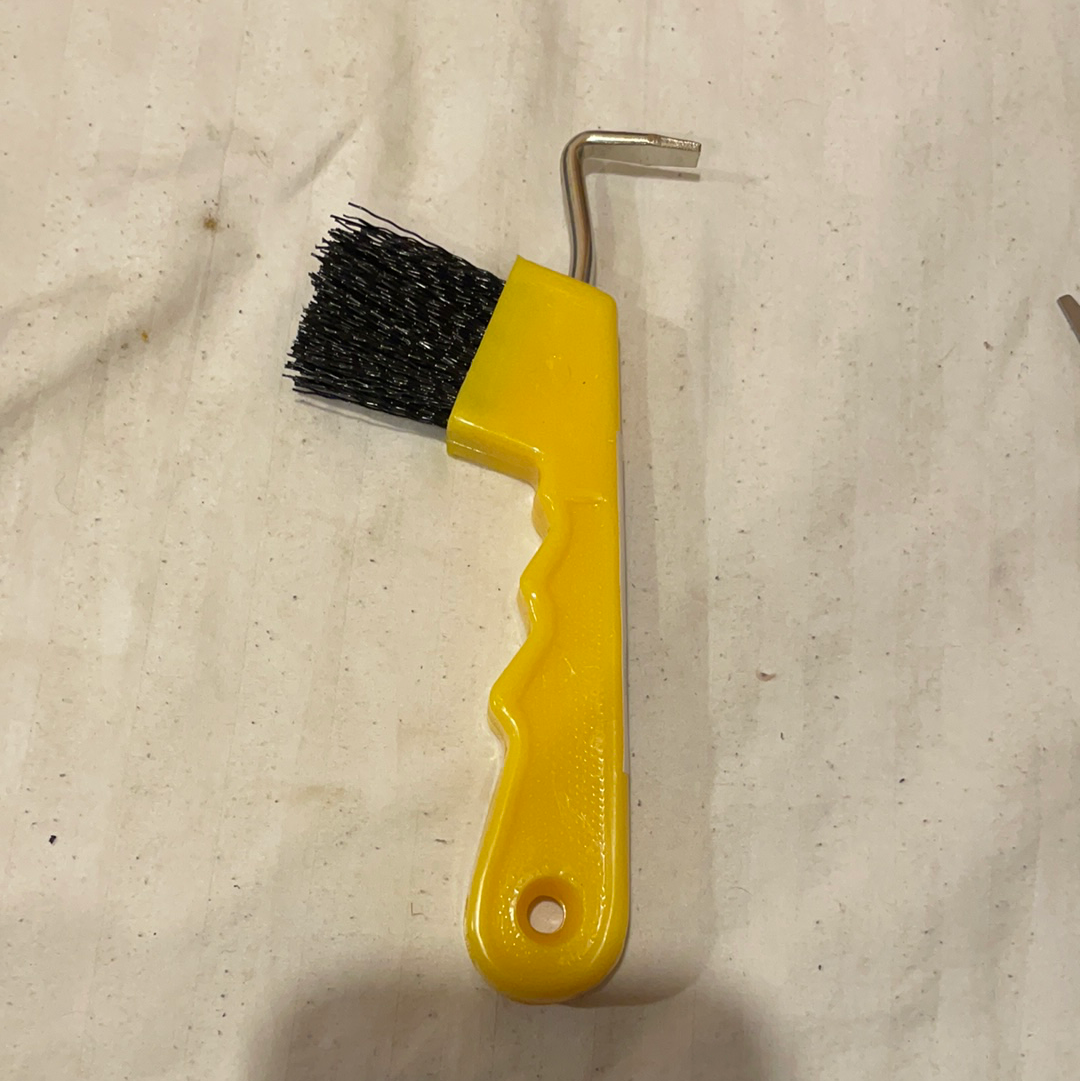 Hoof Pick With Brush