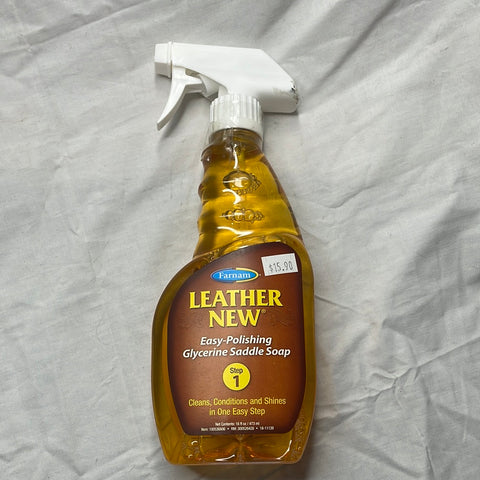 Leather New Saddle Soap Cleaner